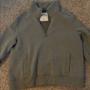 hollister quarter zip